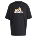 adidas FLOWER PACK BADGE OF SPORT TEE Dámské triko, černá, velikost