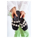 Dámské kožené pantofle s ozdobnými perlami Lasello