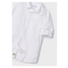 Košile s dlouhým rukávem bavlněná basic bílá MINI Mayoral