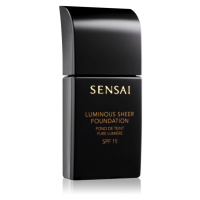 Sensai Luminous Sheer Foundation tekutý rozjasňující make-up SPF 15 odstín LS204 Honey Beige 30 