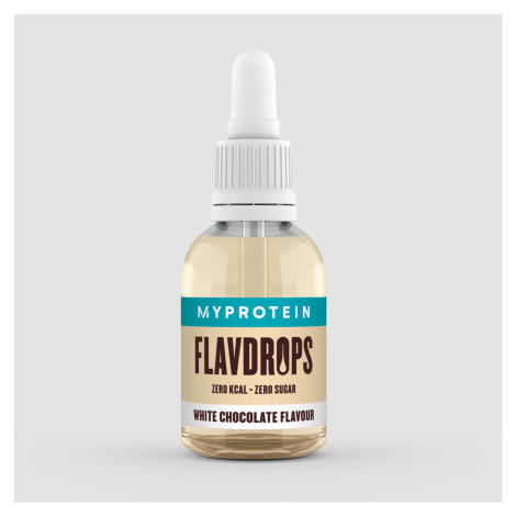 FlavDrops™ - 100ml - Bílá čokoláda Myprotein