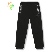 Chlapecké softshellové kalhoty, zateplené KUGO HK5628, celočerná Barva: Černá