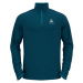 Odlo MIDLAYER 1/2 ZIP RUN EASY WARM Mikina s 1/2 zipem, modrá, velikost