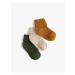 Koton 3-Piece Set of Basic Socks Cotton
