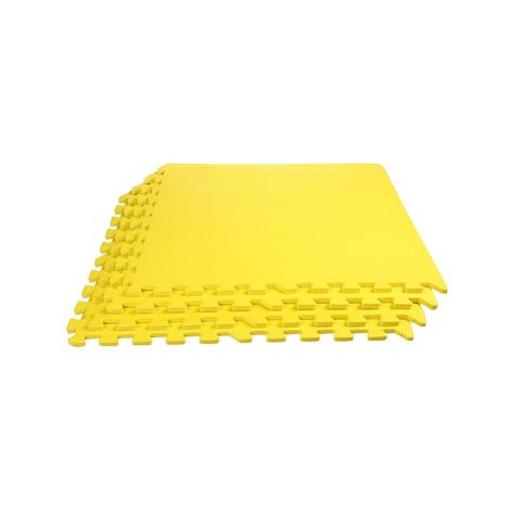 Colored Puzzle fitness podložka žlutá 4 ks Merco