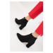 Soho Black Suede Women's Boots & Booties 17518