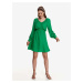 Zelené dámské šaty s knoflíky TOP SECRET