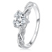 OLIVIE Stříbrný prsten ROMANTIC 7004