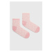 Ponožky Guess dámské, růžová barva, V4RZ00 ZZ00I