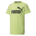 Puma ESS LOGO TEE B Chlapecké triko, světle zelená, velikost