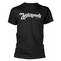 Whitesnake tričko, Est 1978 Black, pánské