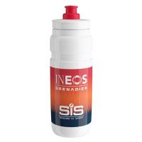 ELITE Cyklistická láhev na vodu - FLY INEOS GRENADIERS 750ml - bílá/oranžová/červená