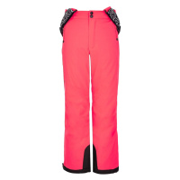 Dětské kalhoty Kilpi Gabone-J Růžová Růžová
