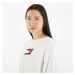 Tommy Jeans Lw Center Flag Pullover White