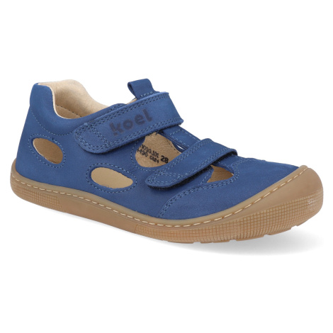 Barefoot dětské sandály KOEL - Deen Napa Jeans modré Koel4kids
