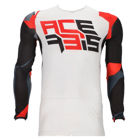 ACERBIS MX J-FLEX ONE dres bílá/červená