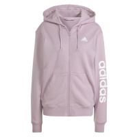 Mikina adidas Essentials Linear Full-Zip French Terry Hoodie W IS2073