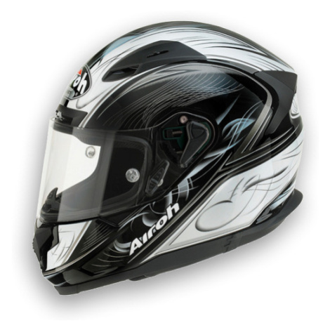 AIROH T600 Scorpio TSC617 Integrál helma černá/bílá