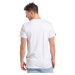 Meatfly pánské tričko Half White | Bílá