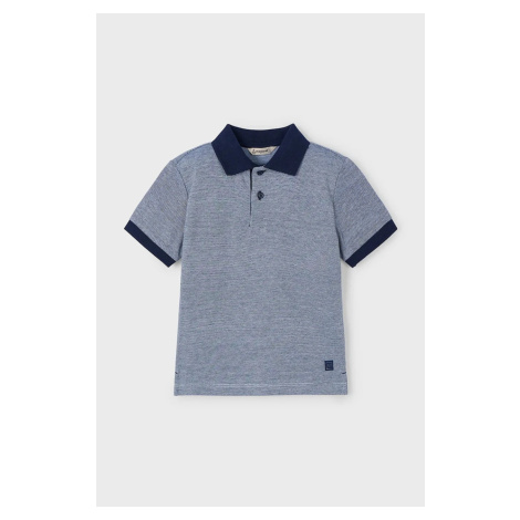 Dětské polo tričko Mayoral tmavomodrá barva, 3105