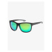 Sluneční brýle Quiksilver CRUSADER METALIC černá/ML zelená