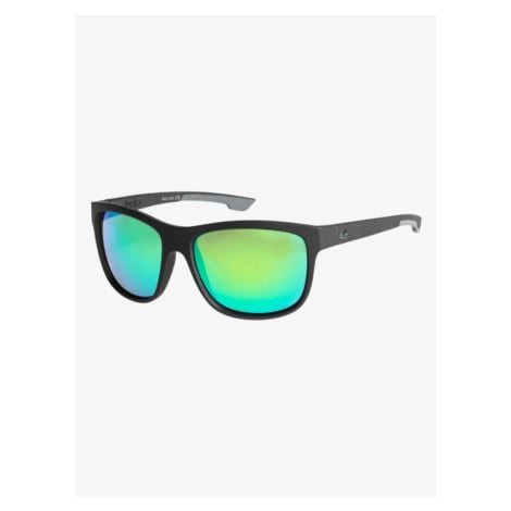 Sluneční brýle Quiksilver CRUSADER METALIC černá/ML zelená