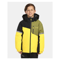 Chlapecká lyžařská bunda Kilpi FERDEN-JB Žlutá