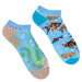 Veselé kotníkové ponožky Spox Sox Akvarium