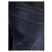 Tmavě modré slim fit džíny s vyšisovaným efektem Jack & Jones Glenn