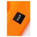 Čepice HUF oranžová barva, z tenké pleteniny
