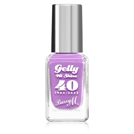 Barry M Gelly Hi Shine "40" 1982 - 2022 lak na nehty odstín Gummy Bear 10 ml
