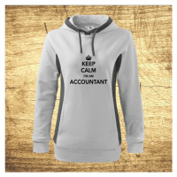 Dámska mikina s motívom Keep calm, I´m an accountant