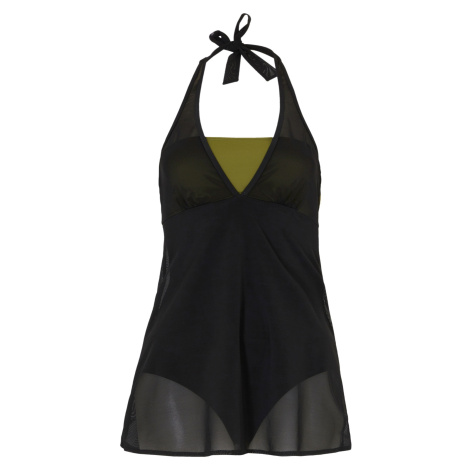 Bonprix BODYFLIRT stahovací koupací šaty- level 1 Barva: Černá, Mezinárodní