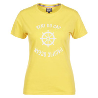 Vent Du Cap T-shirt manches courtes femme ACHERYL Žlutá