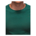 Deoti Pánské Basic tričko s dlouhým rukávem Fuerza tmavá zelená Zelená
