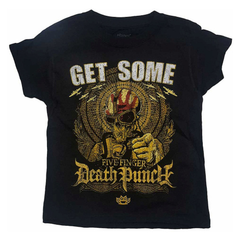 Five Finger Death Punch tričko, Get Some Black, dětské RockOff