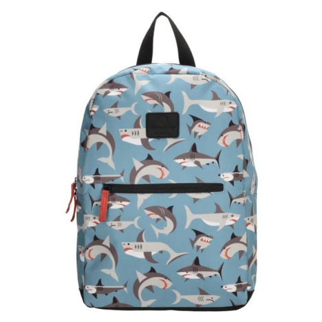 Beagles Světle modrý dětský batoh do školy "Junior"