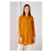 Trendyol Tile Back Button Detailed Tunic