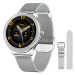 Dámské chytré hodinky SMARTWATCH Rubicon RNCE90 - VOLÁNÍ, TEPLOMĚR (sr034c)