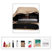 Konofactory Hnědý elegantní kožený batoh „Majestic“ 8L