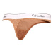 Calvin Klein THONG Dámská tanga, oranžová, velikost