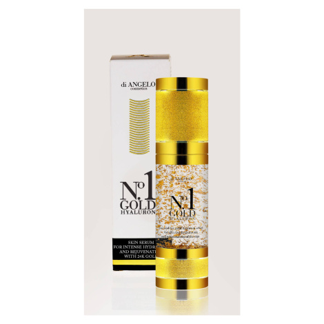 di ANGELO cosmetics Pleťové sérum s kyselinou hyaluronovou No.1 Gold Hyaluron (Skin Serum For In