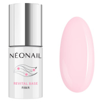 NEONAIL Revital Base Fiber podkladový gel pro modeláž nehtů odstín Rosy Blush 7,2 ml