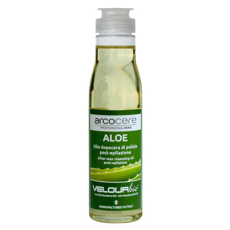 Arcocere Zklidňující čisticí olej po epilaci Aloe Bio (After-Wax Cleansing Oil) 150 ml