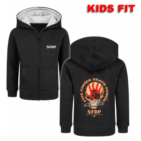 mikina s kapucí dětské Five Finger Death Punch - Knucklehead - METAL-KIDS - 522-39-8-999