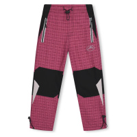Dívčí plátěné kalhoty - KUGO FK7602, růžová Barva: Růžová