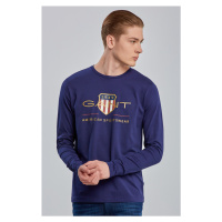 TRIČKO GANT ARCHIVE SHIELD LS T-SHIRT modrá