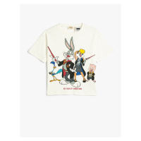 Koton Bugs And Lola Bunny T-Shirt Licensed Short Sleeve Crew Neck Cotton