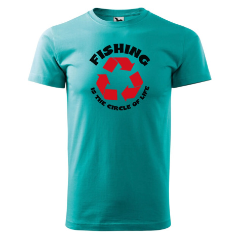 DOBRÝ TRIKO Pánské tričko s potiskem FISHING