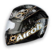 AIROH GP Steel GPST17 Integrál helma černá/zlatá
